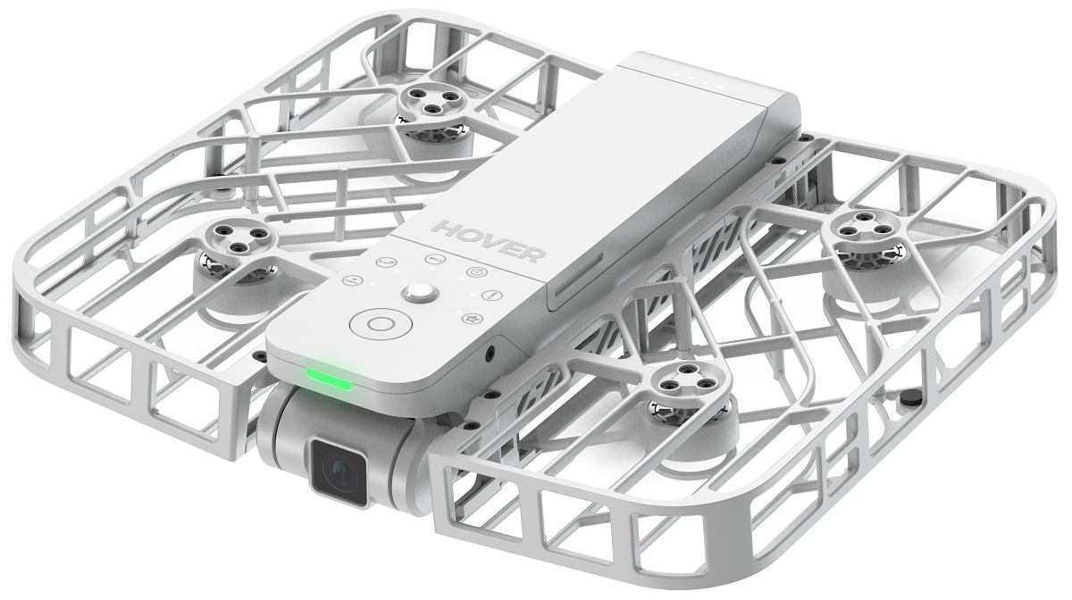 HOVERAir X1 Combo Quadrocopter 2704 x 1520 Pixel 32 GB Weiß