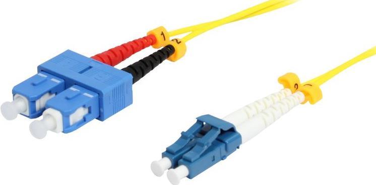 Synergy 21 S216782 Glasfaserkabel 1 m 2x LC 2x SC Gelb (S216782)