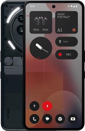 Nothing Phone (3a) Pro 12/256GB Dual-SIM schwarz Android 15 Smartphone (A10400166)