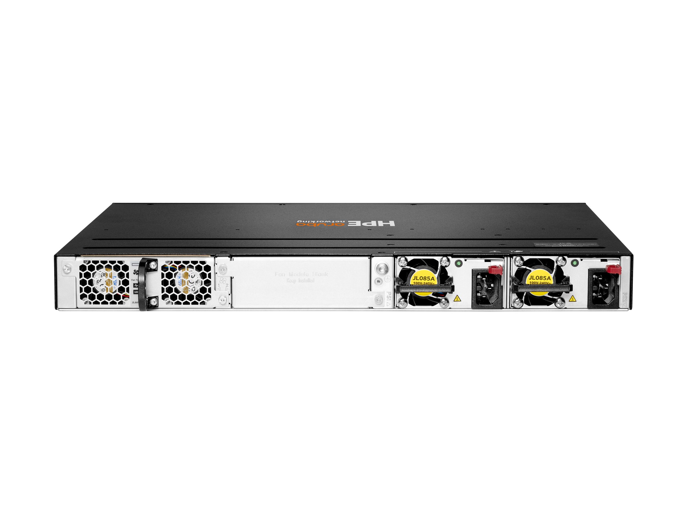 Aruba HPE Aruba CX 6200 Serie 6200M 24G 4SFP+ Switch Grau