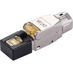 VALUE Field Plug Cat.6A geschirmt werkzeuglos mit kurzer Schraube (26.99.0374)