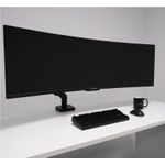 LC-Power LC-EQ-A49B Flachbildschirm-Tischhalterung 124,5 cm (49") Schwarz Tisch/Bank (LC-EQ-A49B)