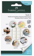 FABER-CASTELL Klebepads Tack-It, wieder ablösbar, weiß geeignet zum Kleben, Befestigen, Verbinden, Ausrichten, - 1 Stück (589150)