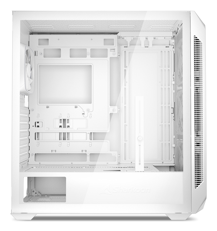 Sharkoon AK5M RGB ATX Midi Tower Tempered Glass Weiß