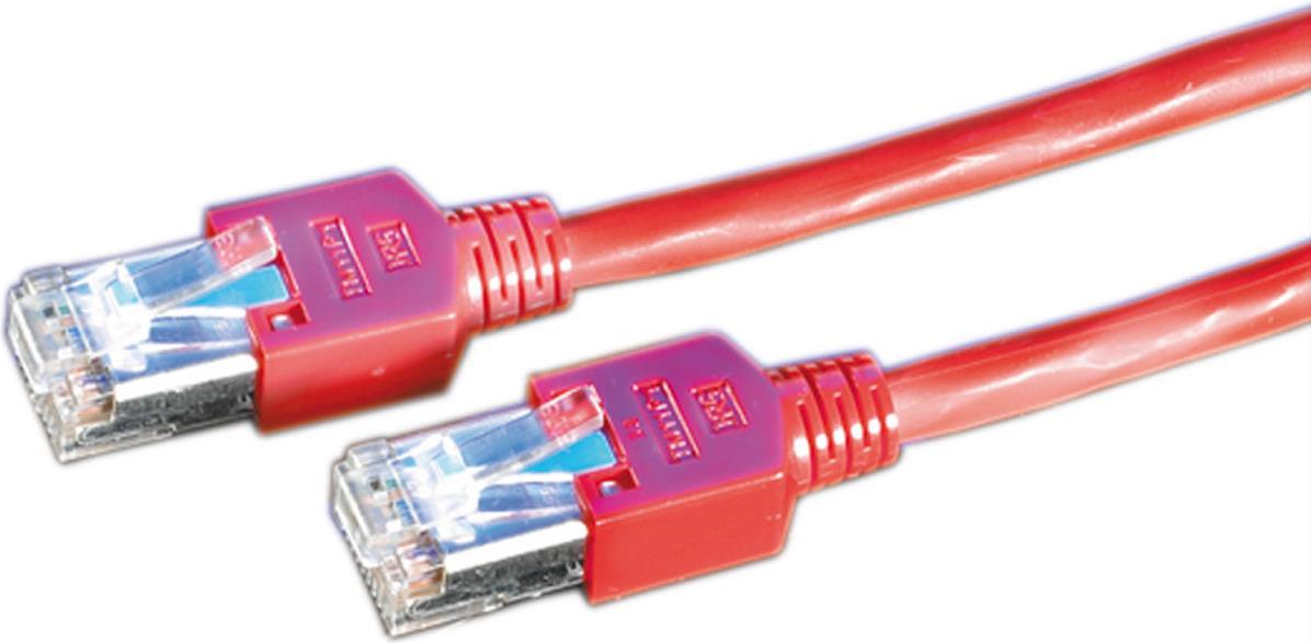KERPEN MegaLine D1-20 SF/U SFTP-Kabel CAT 5e RJ-45 7 m Rot