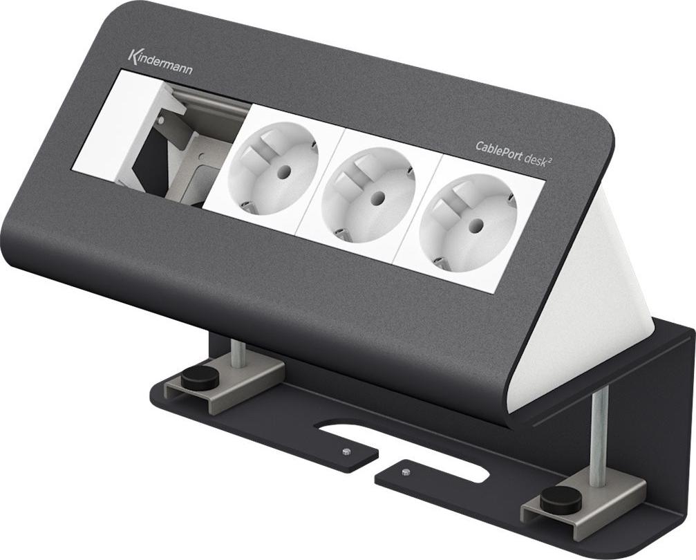 Kindermann CablePort desk² 4-fold (7430000073)