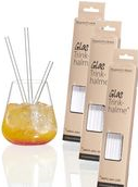 Ritzenhoff & Breker Trinkhalm, aus Glas, Länge: 230 mm bruchresistent, wiederverwendbar, spülmaschinengeeignet, - 1 Stück (809343)