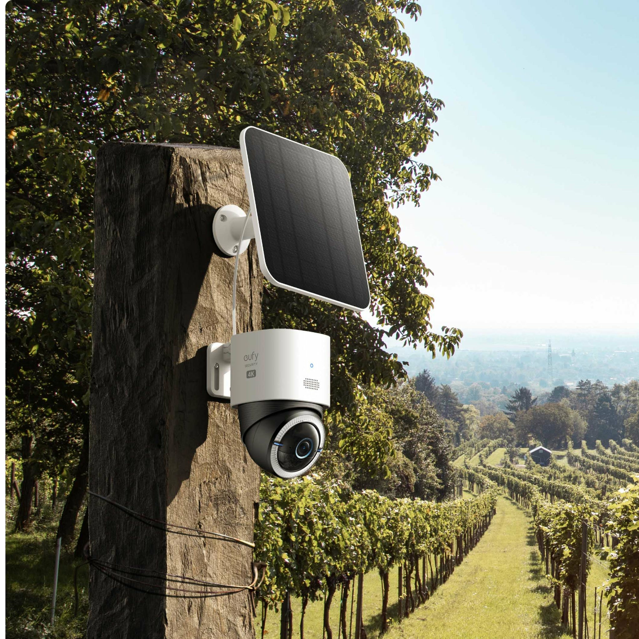 Eufy S330 4K Überwachungskamera Schwarz, Weiß