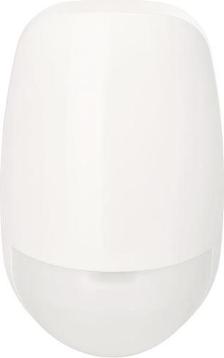 ABUS AZBW10120. Sensor-Typ: Passiver Infrarot-Sensor (PIR), Übertragungstechnik: Kabellos, Funkfrequenz: 24.2 MHz. Befestigungstyp: Wand, Platzierung: Indoor, Produktfarbe: Weiß. Energiequelle: Gleichstrom, Energieverbrauch: 17 mA, Eingangsspannung: 9 - 16 V. Breite: 65,7 mm, Tiefe: 45,5 mm, Höhe: 103,8 mm. Menge pro Packung: 1 Stück(e) (AZBW10120)