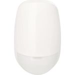 ABUS AZBW10120. Sensor-Typ: Passiver Infrarot-Sensor (PIR), Übertragungstechnik: Kabellos, Funkfrequenz: 24.2 MHz. Befestigungstyp: Wand, Platzierung: Indoor, Produktfarbe: Weiß. Energiequelle: Gleichstrom, Energieverbrauch: 17 mA, Eingangsspannung: 9 - 16 V. Breite: 65,7 mm, Tiefe: 45,5 mm, Höhe: 103,8 mm. Menge pro Packung: 1 Stück(e) (AZBW10120)