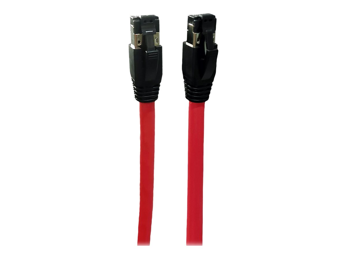 MicroConnect Patch-Kabel CAT 8.1 S/FTP 3 m RJ-45 Rot