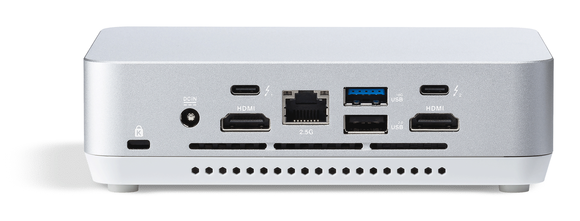 ASUS NUC 14 Pro+ Intel Core Ultra 9 185H 32 GB RAM 1 TB SSD Mini-PC Weiß