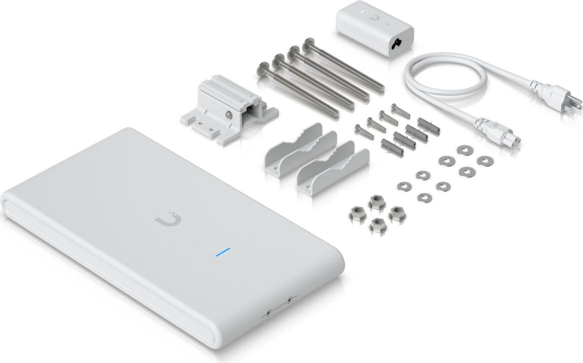 Ubiquiti UniFi U6 Mesh Pro 2400 Mbit/s Wi-Fi 6 Indoor/Outdoor Access Point Weiß