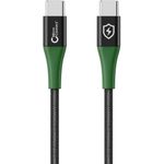 Microconnect MC-SMART USB-C-C-02 USB Kabel USB 2.0 2 m USB C Schwarz - Grün (MC-SMART USB-C-C-02)