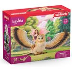 schleich Bayala Elfe auf Glitzer-Eule V2| 70789 (70789)