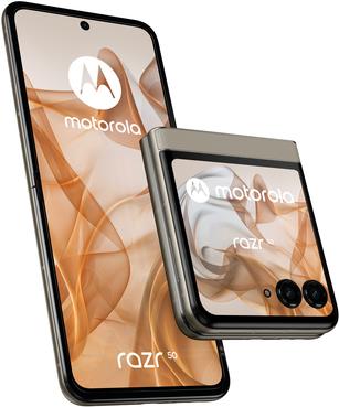 Motorola razr 50 17,5 cm (6.9") Dual-SIM Android 14 5G USB Typ-C 8 GB 256 GB 4200 mAh Sand (PB200010SE)