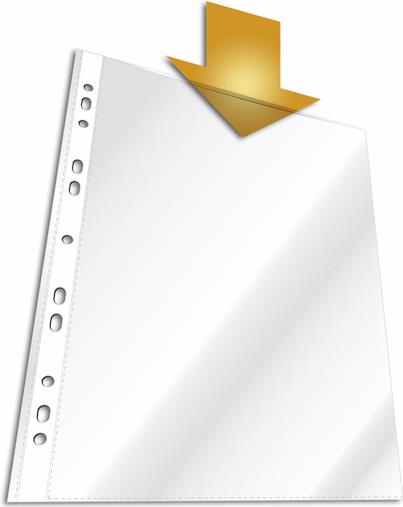 Durable 2662-19 210 x 297 mm (A4) Polypropylene (PP) 10Stück(e) Klarsichthülle (2662-19)