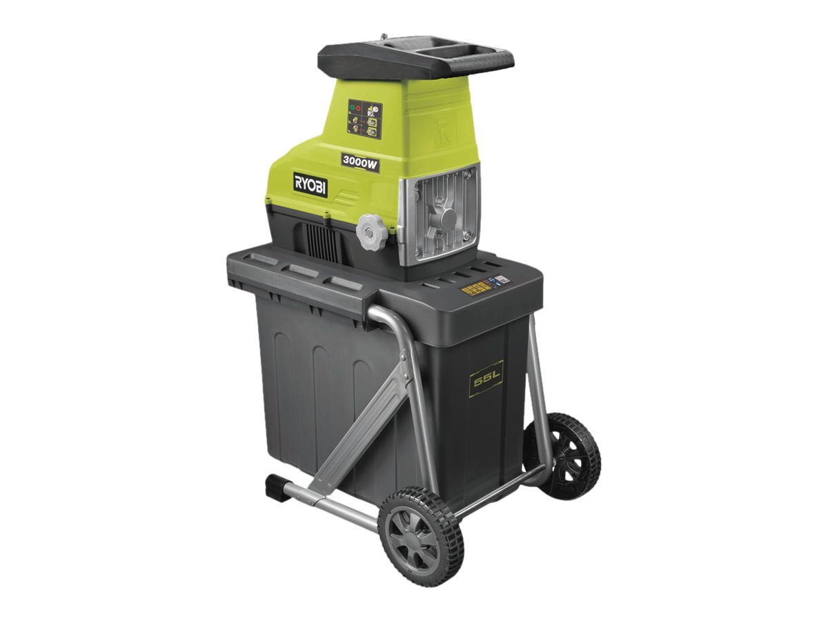 Ryobi RSH3045U Gartenhäcksler 3000 W Trommelmechanismus 45 mm Schwarz, Grün