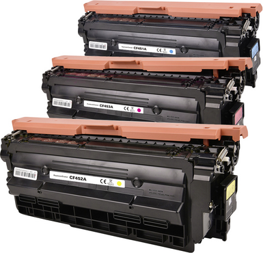 Renkforce Toner ersetzt HP 201X, CF253XM Kompatibel Kombi-Pack Cyan, Magenta, Gelb 2300 Seiten RF-Toner-HP201XDCMY RF-6922872 (RF-6922872)