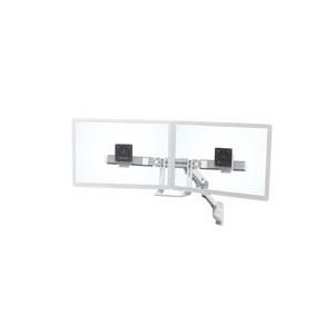 ERGOTRON HX Dual Monitor Arm in Weiß - Wandhalterung mit patentierter CF-Tech...