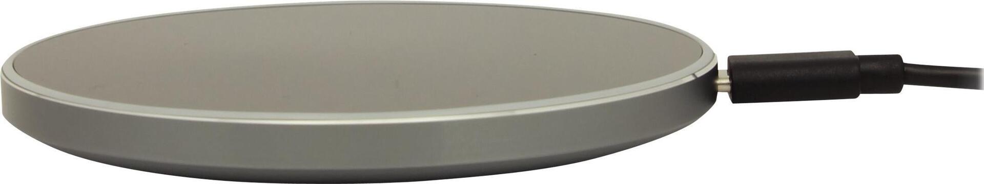 Rapoo XC150 Induktive Ladematte Qi 10 W Schwarz, Silber