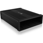 ICY BOX IB-525-U3 Speichergehäuse 13,30cm (5,25") SATA III USB 3.2 Gen1 extern Schwarz (IB-525-U3)