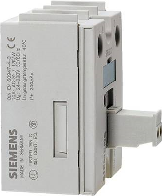 Siemens 1-phasiges Halbleiterrelais 3RF20 1 St. 3RF2070-1AA24 Last-Strom 70 A (3RF2070-1AA24)