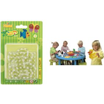 Hama Stifplatte "Viereck, Schmetterling", im Blister für Bügelperlen maxi - 1 Stück (00008279)