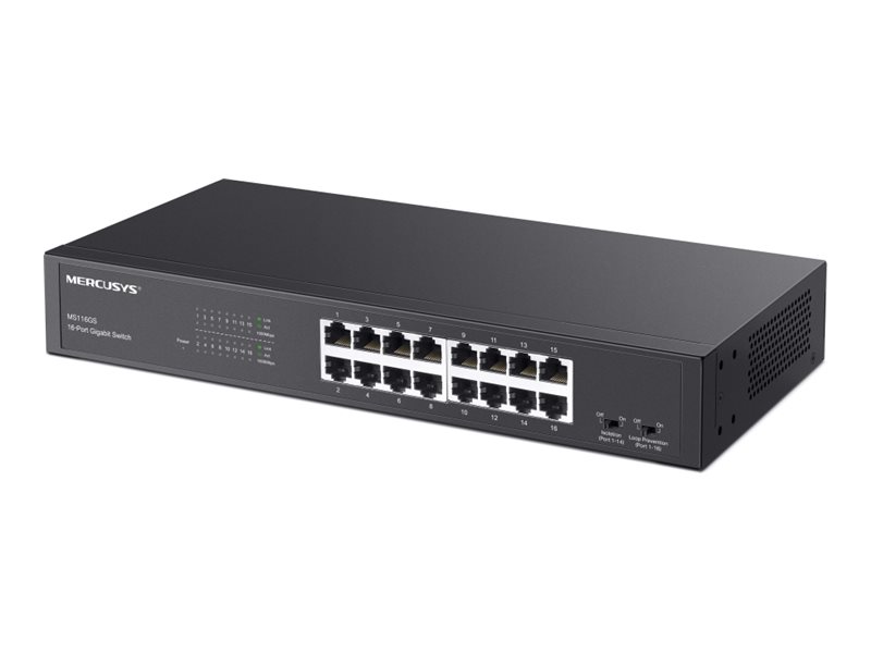 Mercusys MS116GS 16-Port Gigabit Switch Schwarz