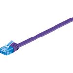Wentronic 96302 0.5m Cat6a U/UTP (UTP) Blau - Violett Netzwerkkabel (96302)