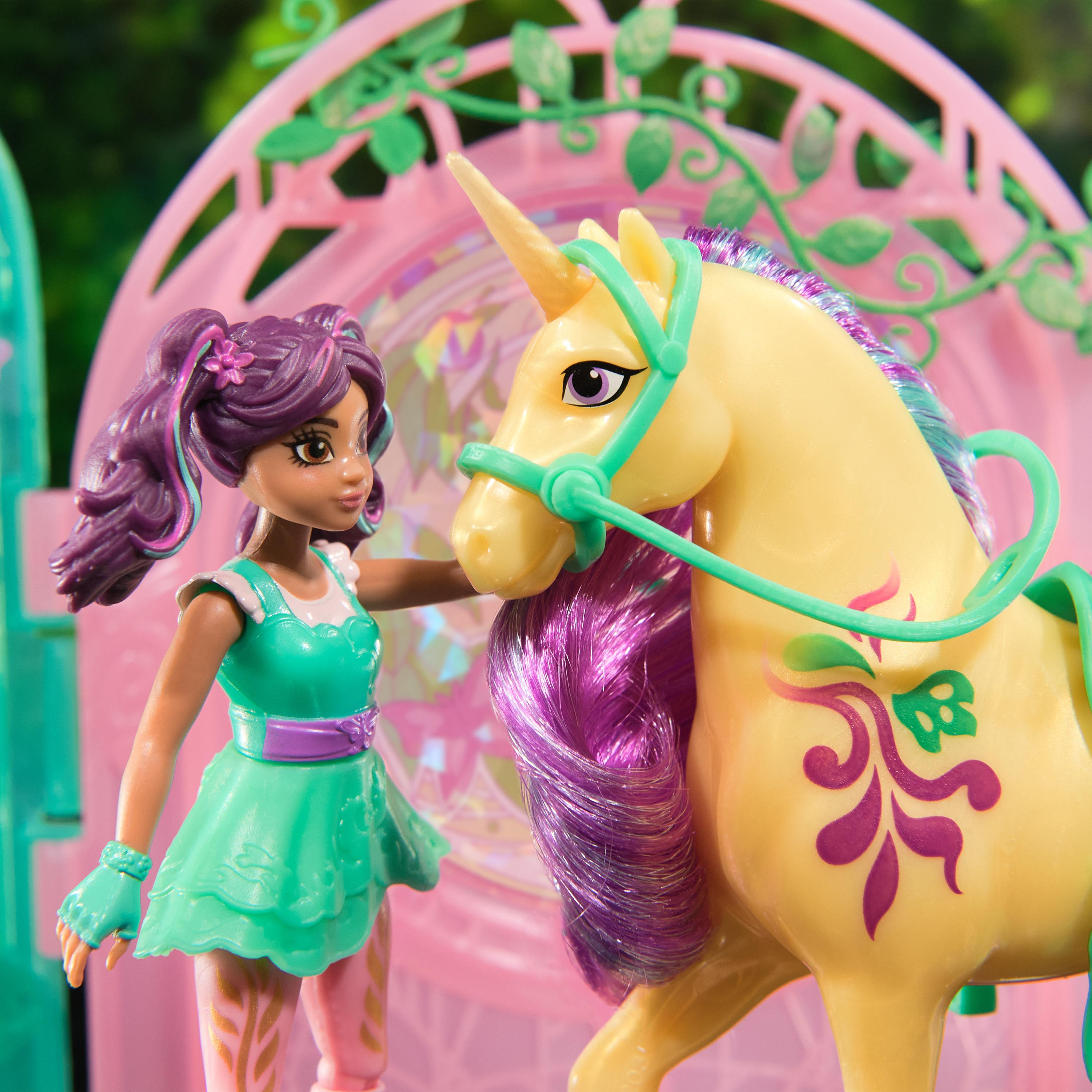 Spin Master Unicorn Academy Ava & Leaf Stall Spielset