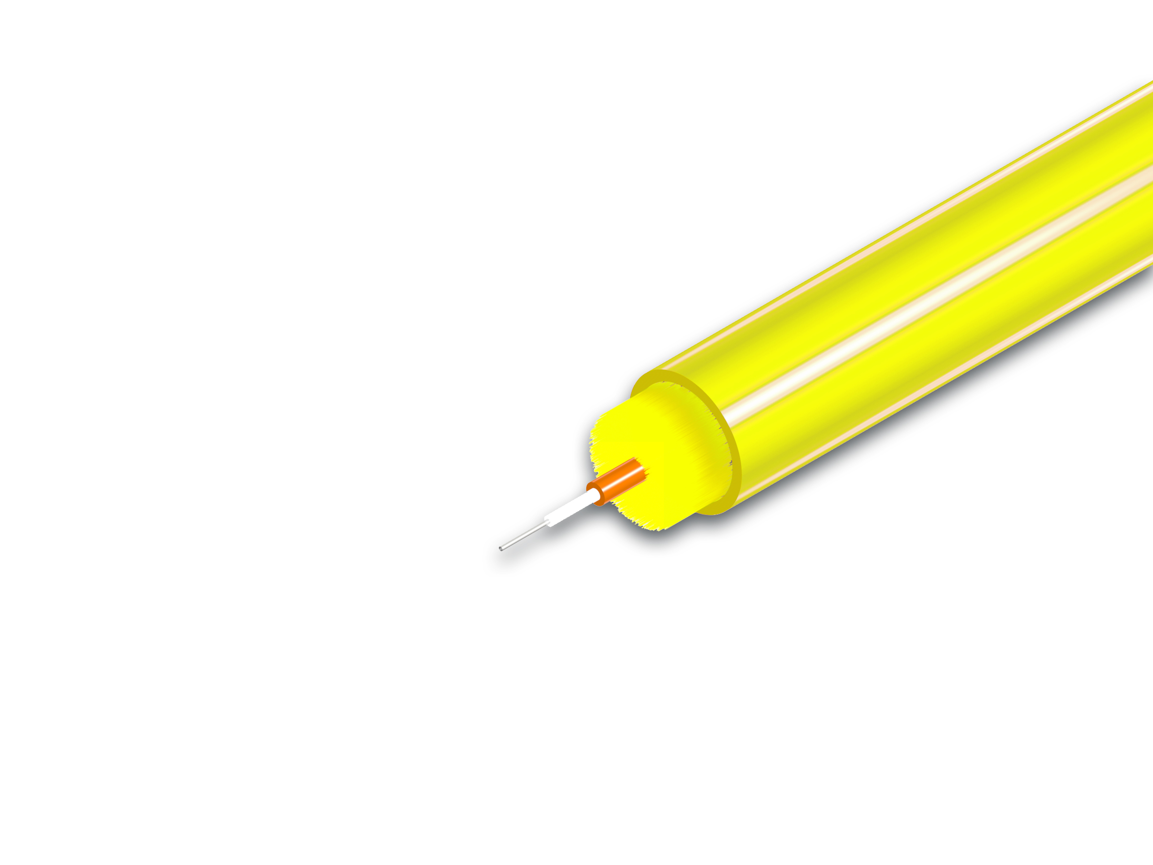 Lightwin LSP-09 LSH-SC 3.0 Simplex LWL-Patchkabel SM OS2 3 m Gelb