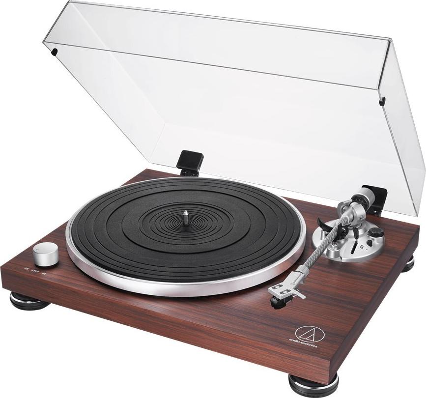 Audio-Technica AT-LPW50BTRW Plattenspieler Braun, Rosewood