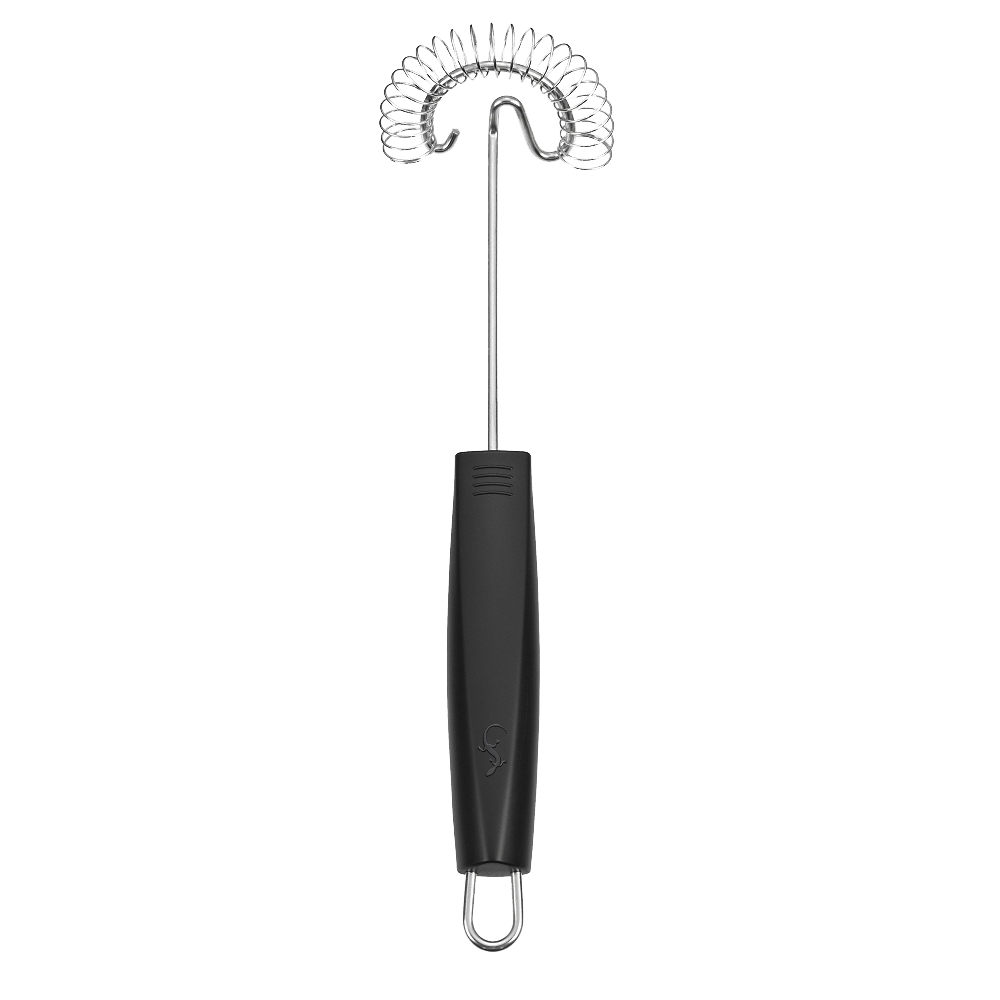 Lurch Spiralbesen TANGO Schwarz, Silber
