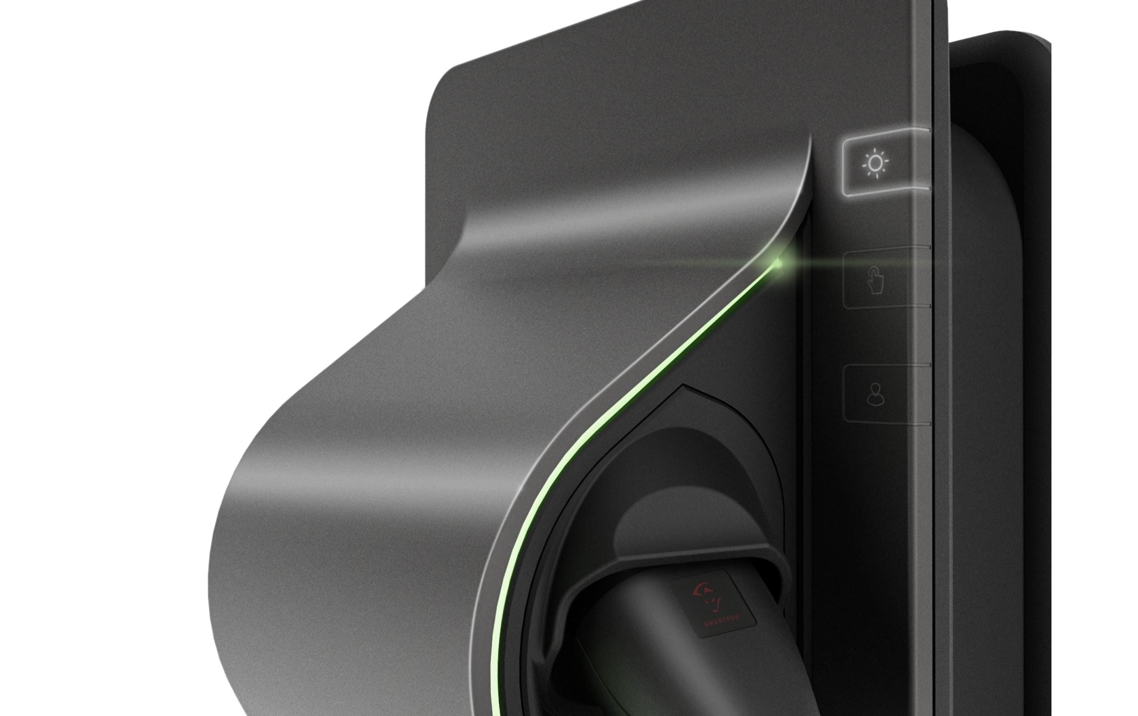 SMARTFOX Pro Charger 2 11 kW 7 m Kabel RFID Grau