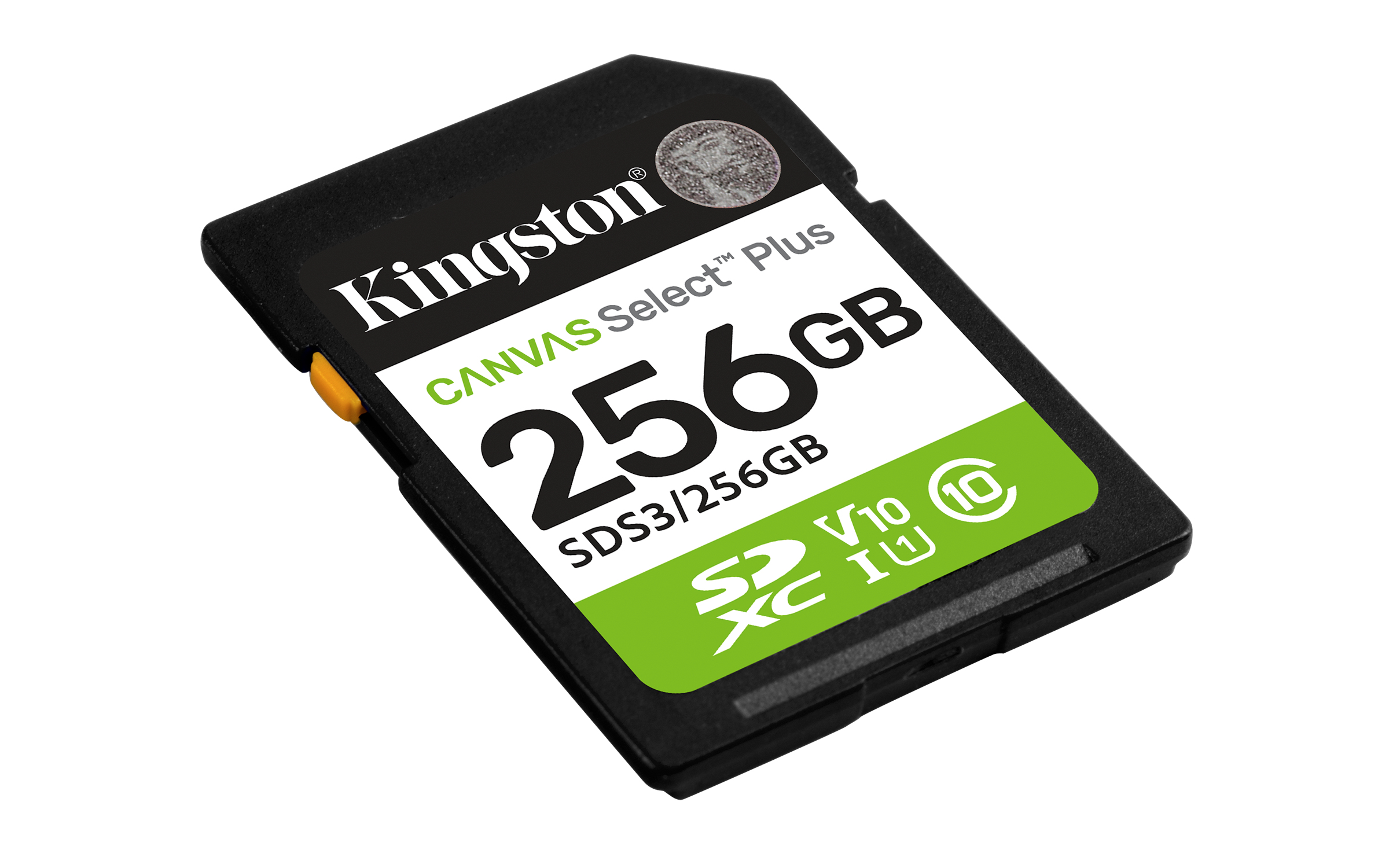 Kingston Canvas Select Plus SDXC 256 GB 150 MB/s Class 10 UHS-I U1 V10