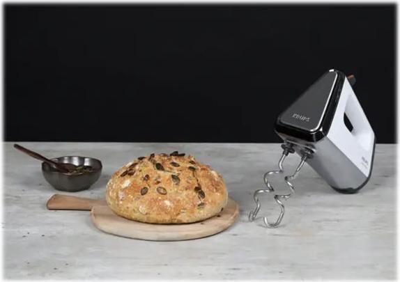 Krups 3Mix 9000 GN9121 Handmixer-Set 750 W Weiß