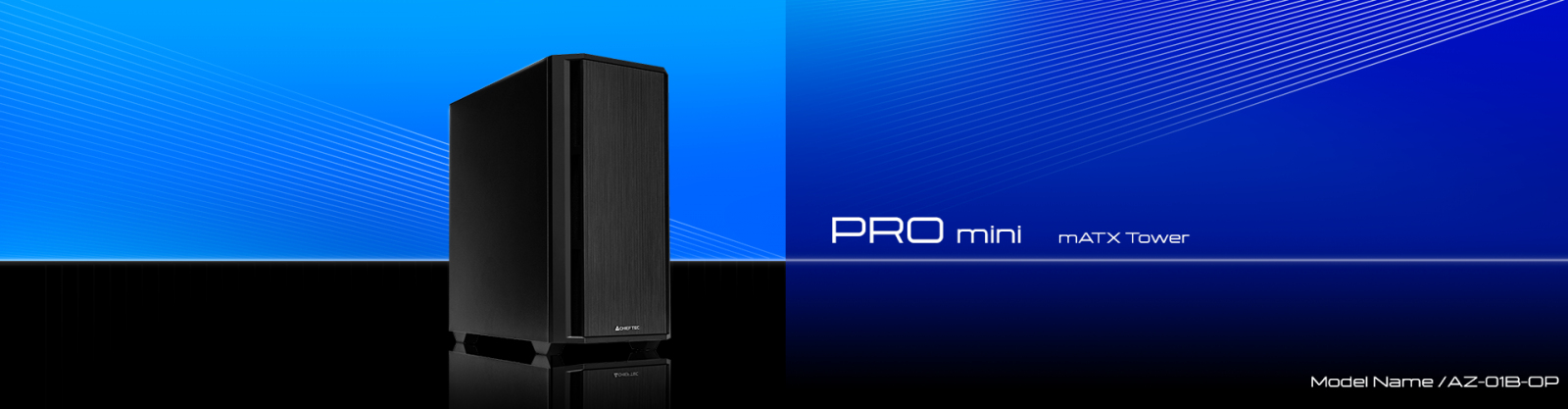 Chieftec Pro Mini AZ-01B-OP Mini Tower Schwarz