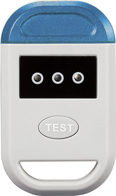 Basetech CTG-15 Taschen-Lackprüfer, Lack-Schnelltester, Schichtdickenprüfer mit LED-Anzeige, LED Lac (CTG-15)