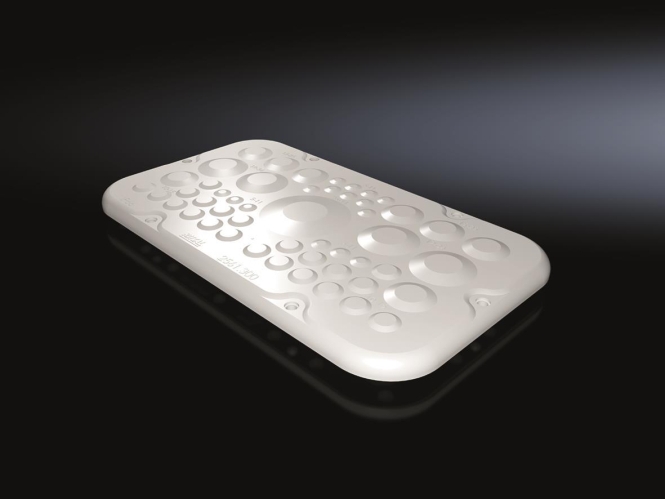 Rittal SZ Kunststoff-Flanschpl. Größe 1 AX 2561.300 (2561300)