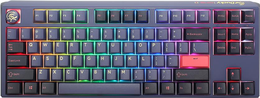 Ducky One 3 Cosmic Blue TKL Gaming RGB LED - MX-Ergo-Clear Tastatur USB (DKON2187ST-EDEPDCOVVVC1)