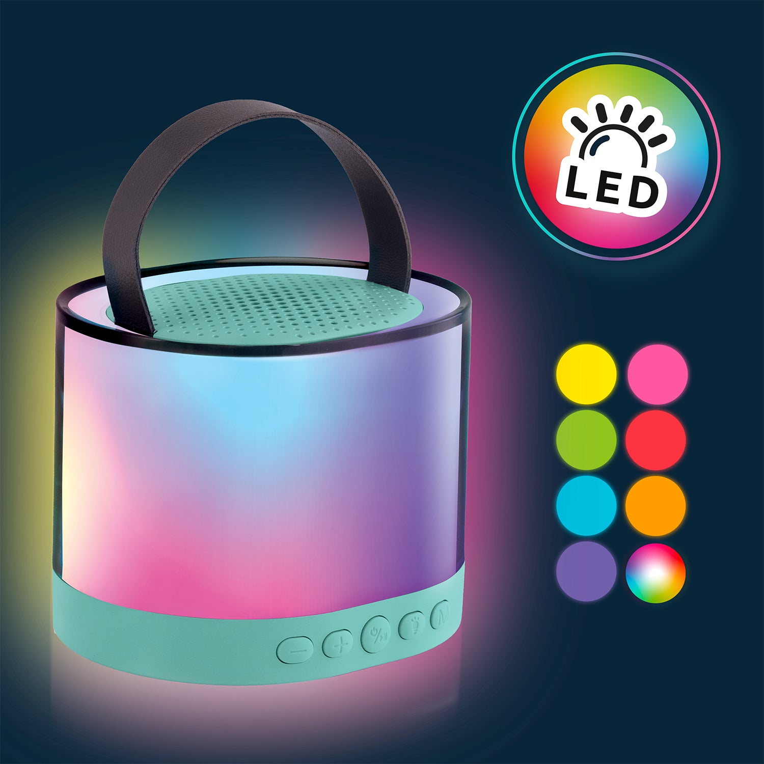 Canal Toys Mini Karaoke Station Kabellos Schwarz, Türkis