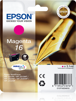 Epson 16 Magenta Tintenpatrone (C13T16234012)