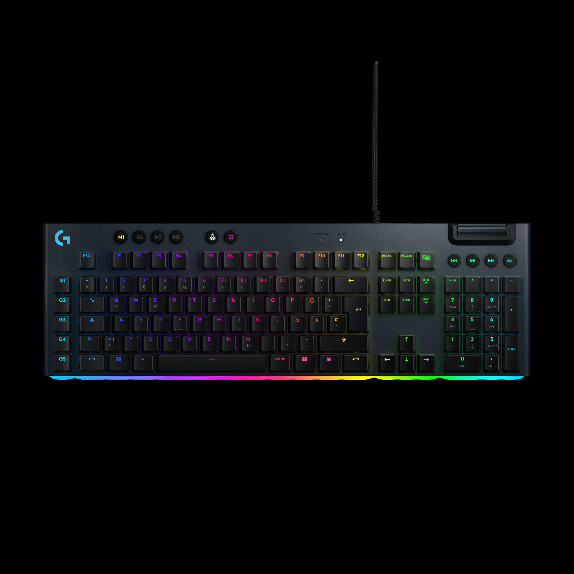 Logitech G G815 Tastatur USB QWERTZ Deutsch Schwarz 920-008985