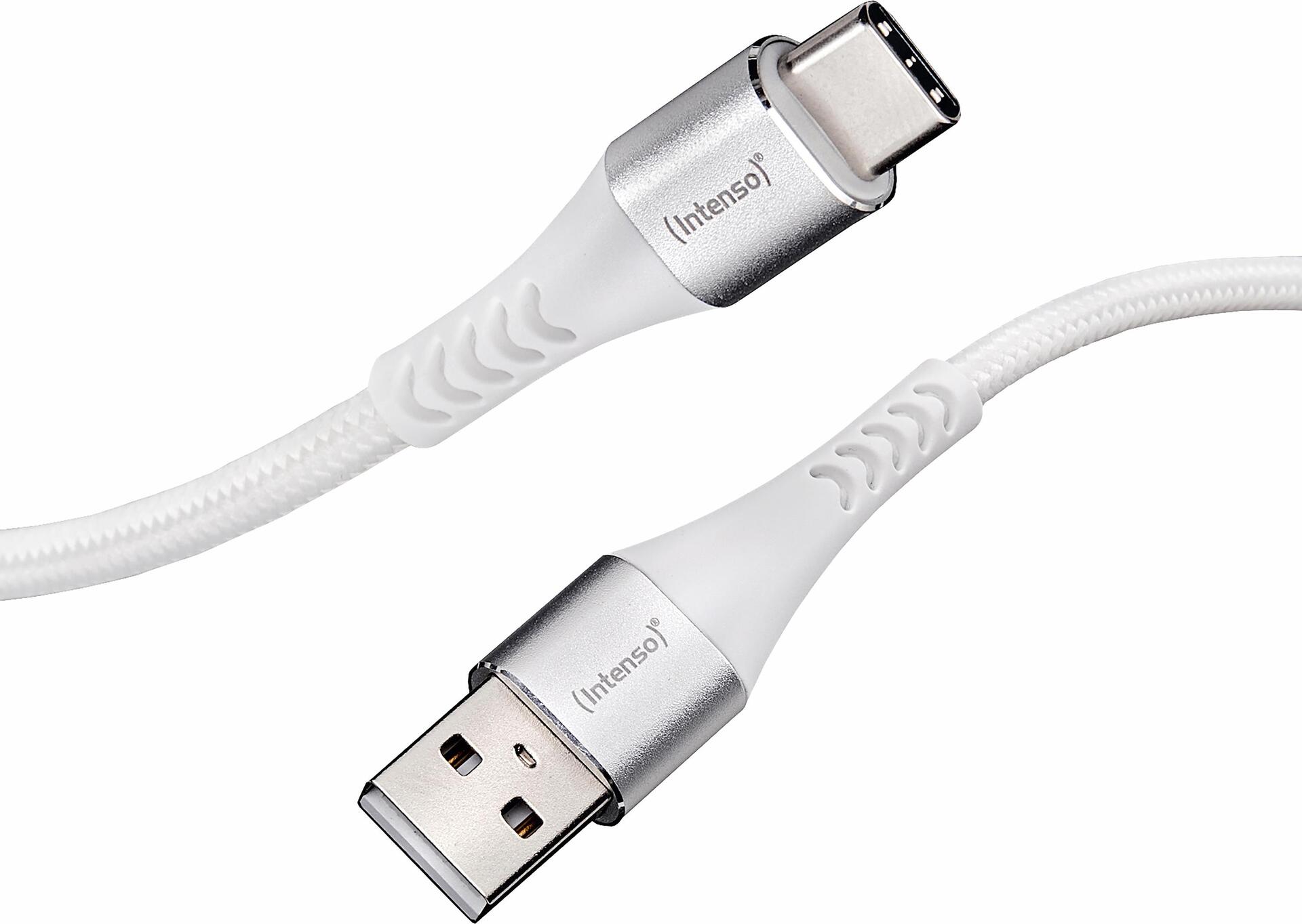 Intenso CABLE USB-A TO USB-C 1.5M/7901102 USB Kabel 1,5 m USB A USB C Weiß (7901102)