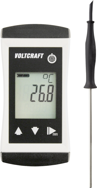 VOLTCRAFT PTM 100 + TPT-200 Temperatur-Messgerät -200 - 450 °C Fühler-Typ Pt1000 IP65