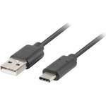 Lanberg CA-USBO-10CU-0005-BK USB Kabel 0,5 m 2.0 USB A USB C Schwarz (CA-USBO-10CU-0005-BK)