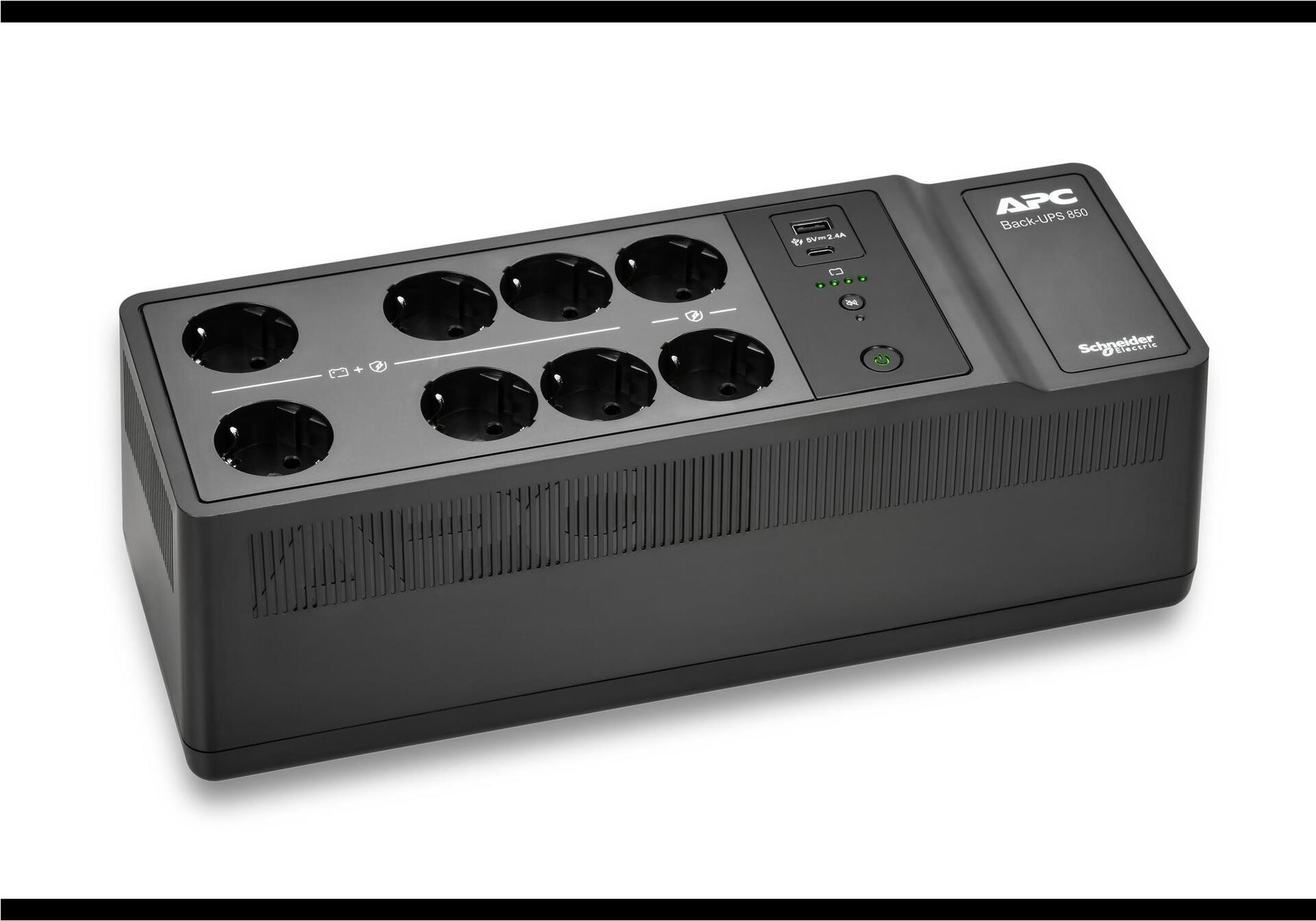 APC Back-UPS BE850G2-GR 850 VA 520 W Schwarz