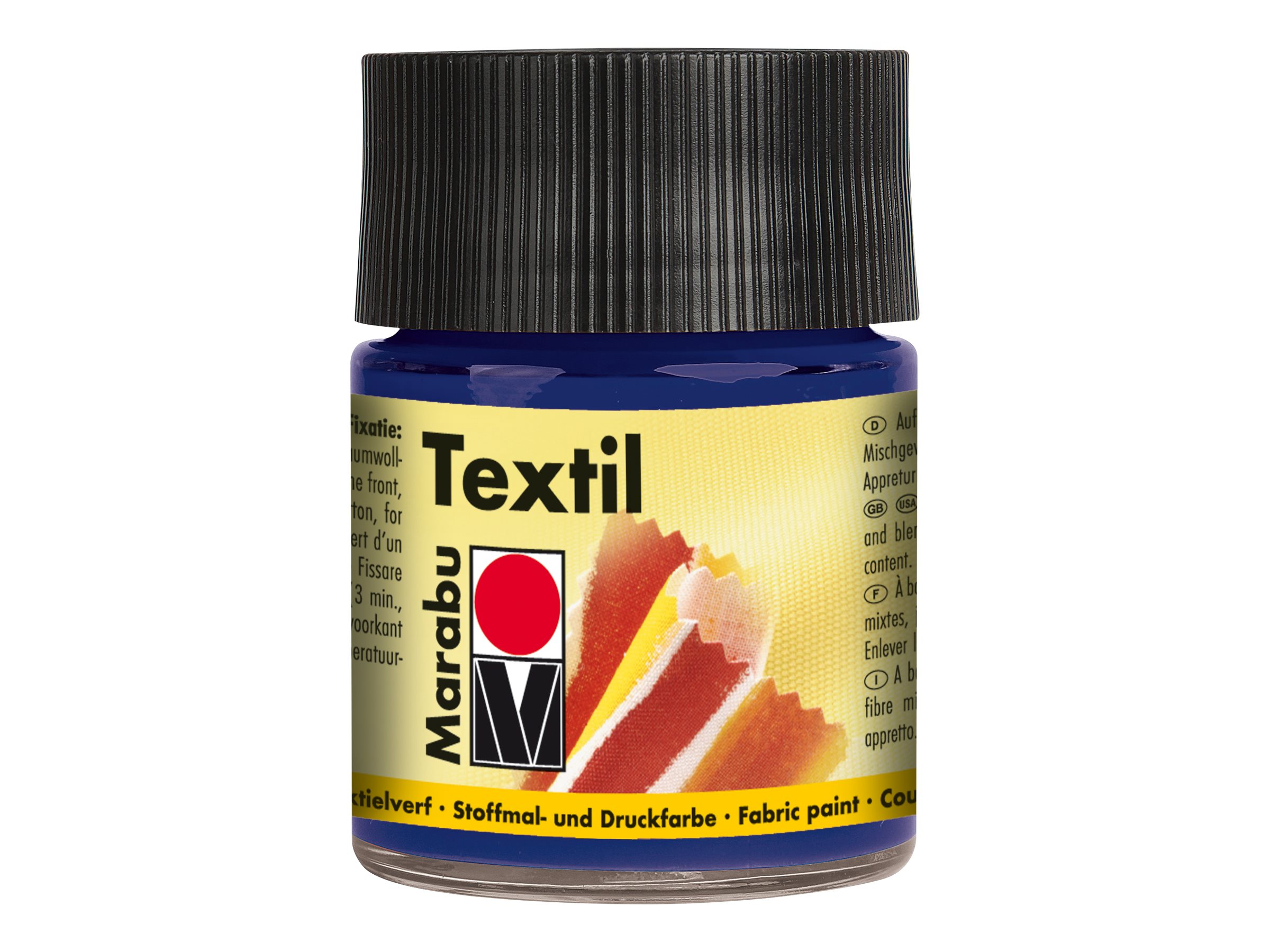 Marabu Textil 52 Textilfarbe 50 ml Medium Blue