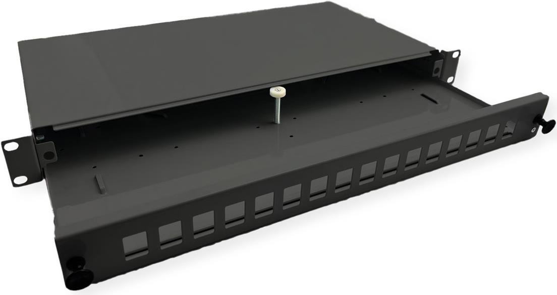 ROLINE 19"LWL Patchpanel Box+Front für 16x Keystones (21.17.0351)